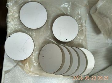 Certification en céramique piézo-électrique d'OIN Rosh de la CE de plat de matériaux de Piezoceramic